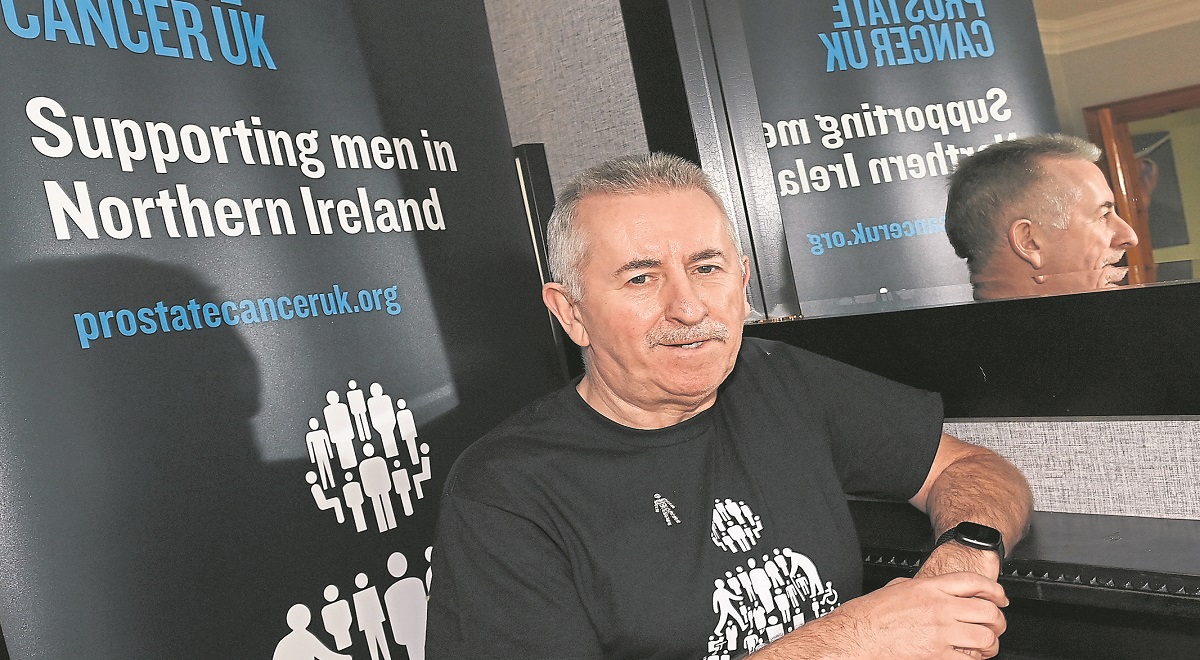 Prostate cancer survivor urges men to get tested