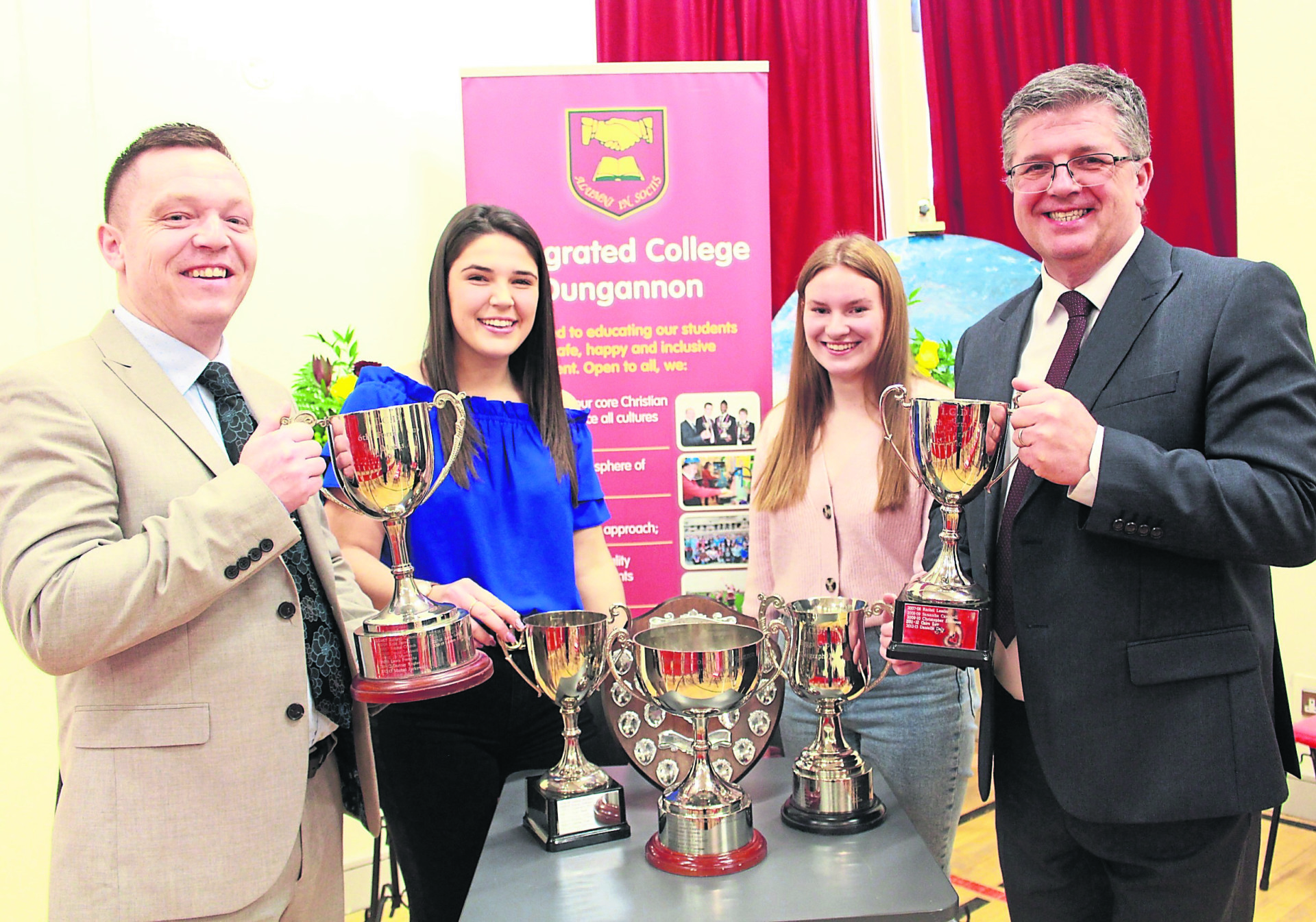 Dungannon school celebrates achievements of senior pupils