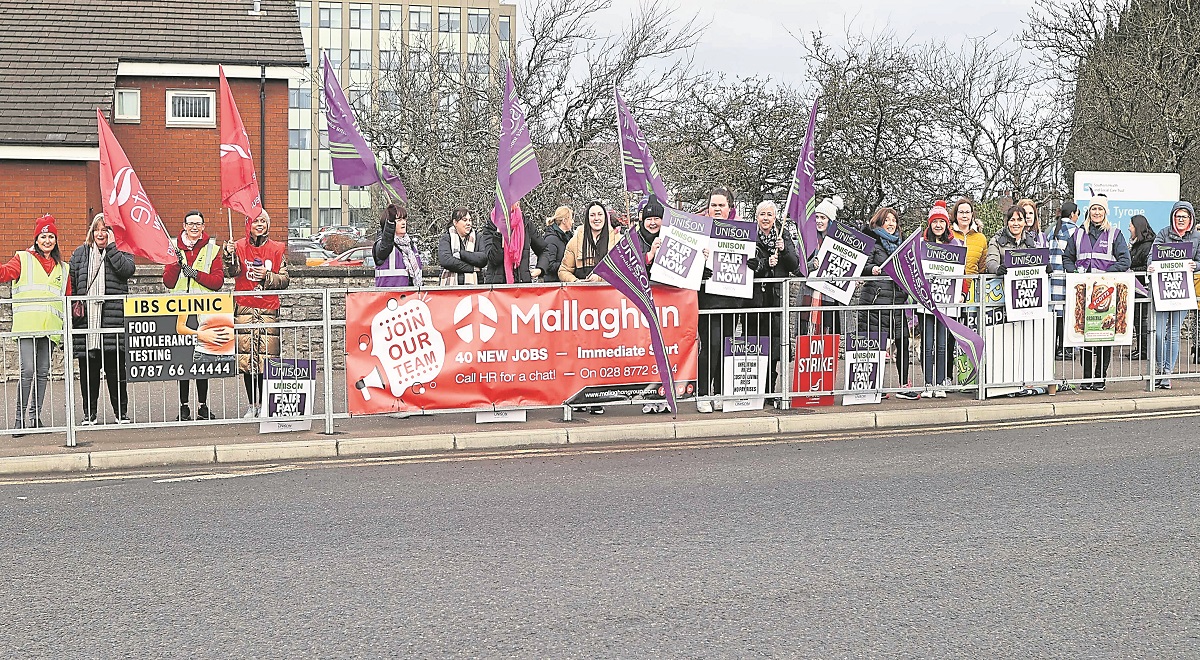 ‘We will be on the picket lines as long as it takes’