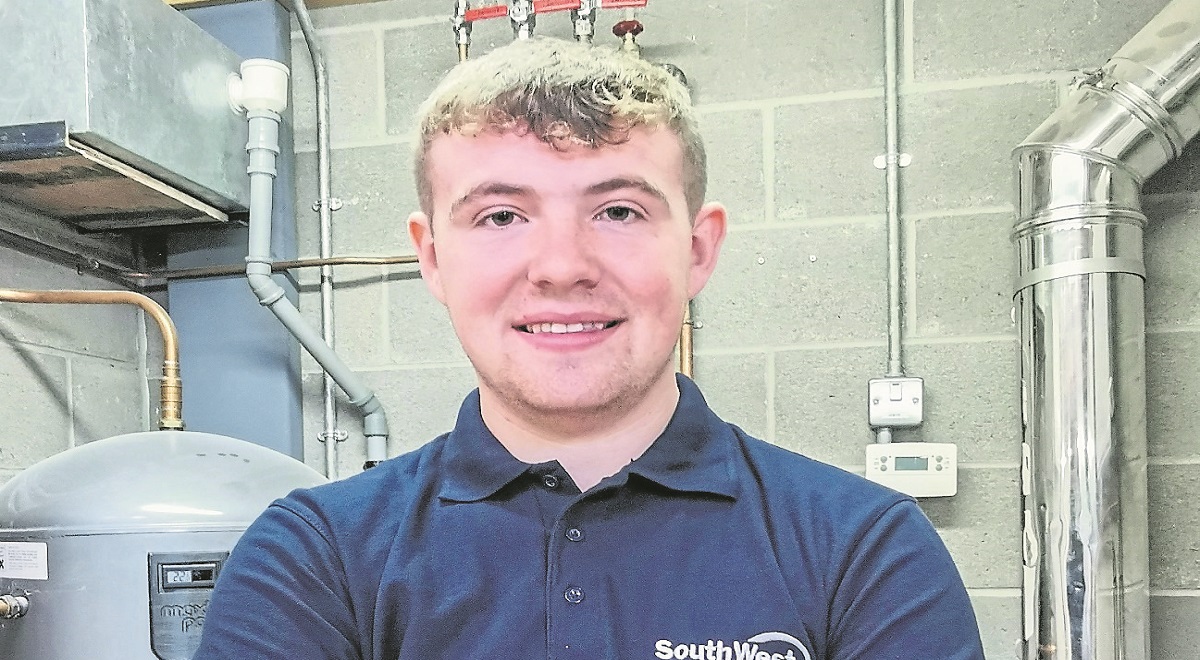 Aughnacloy Andrew’s apprenticeship path to success