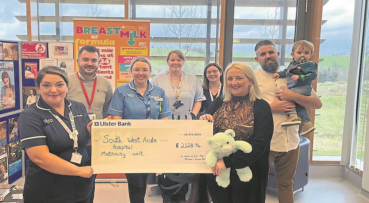 Tyrone couple donate over £2,000 in memory of baby Oisin