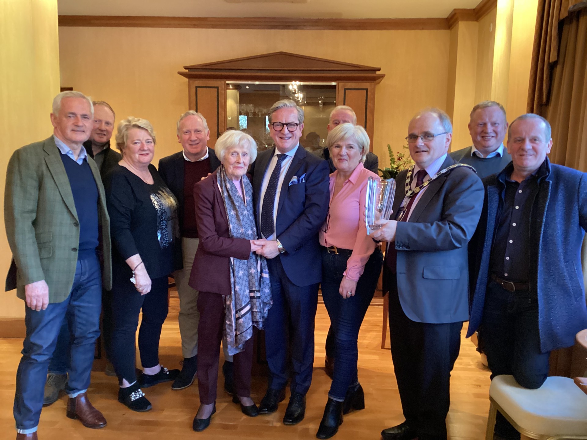 Killyclogher hotelier honoured by council