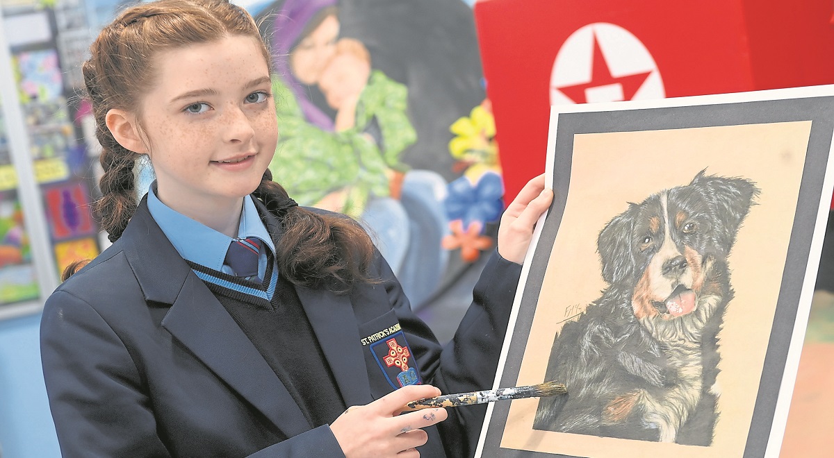 Dungannon student in ‘best young artist competition’