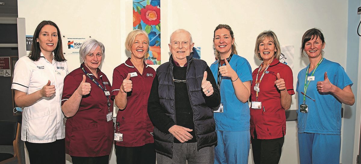 ‘Omagh’s Renal Unit helped save my life,’ says Raymond