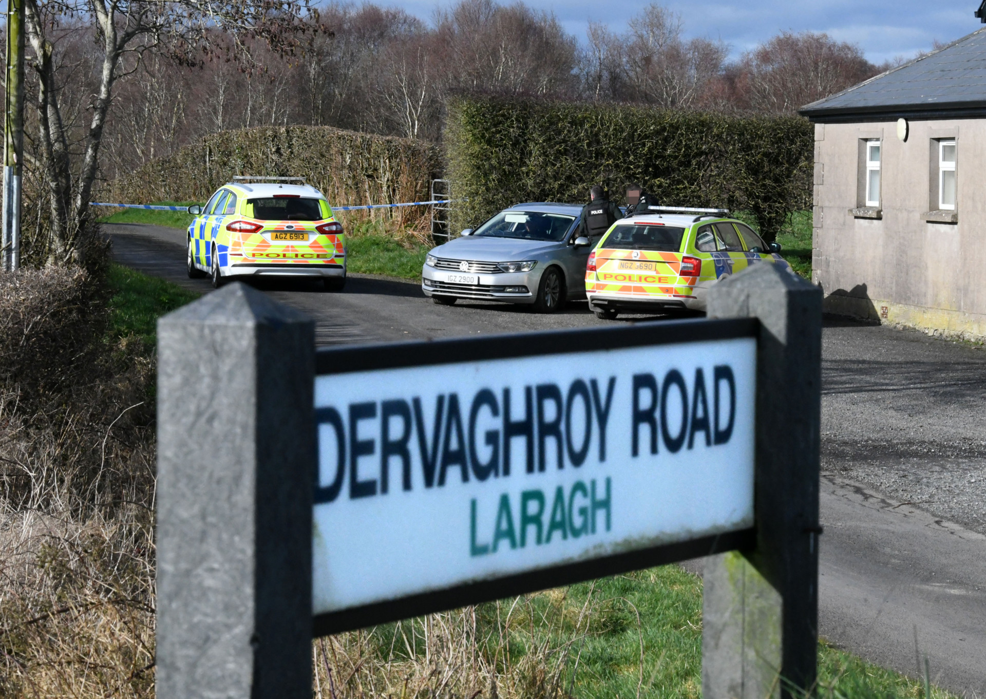 Security alert remains ongoing in Beragh