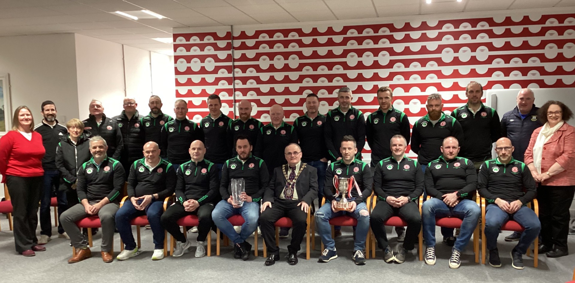 Council hosts reception for Tyrone Masters All-Ireland champions