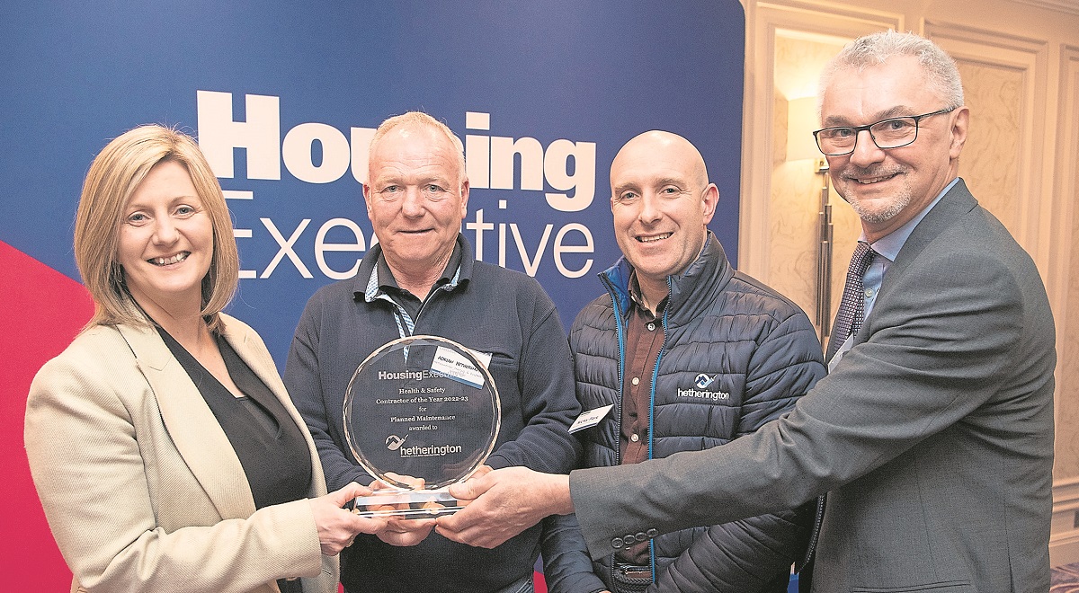 Long-established Tyrone firm honoured by Housing Executive