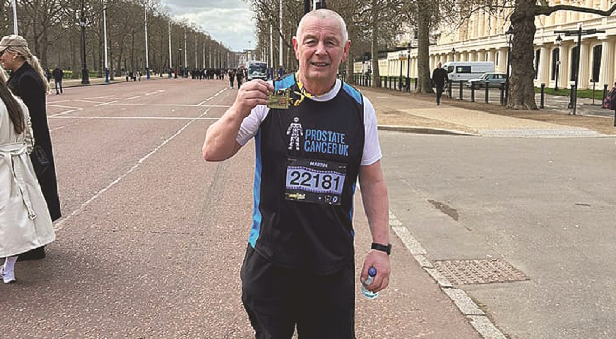 Tyrone cancer survivor raises £5,000 in London half marathon