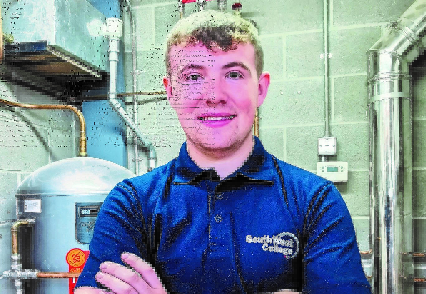 Aughnacloy plumbing apprentice is selected for WorldSkills UK squad