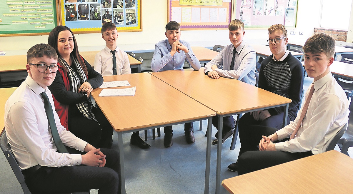 Dean Maguirc pupils take part in ‘invaluble’ interview skills day