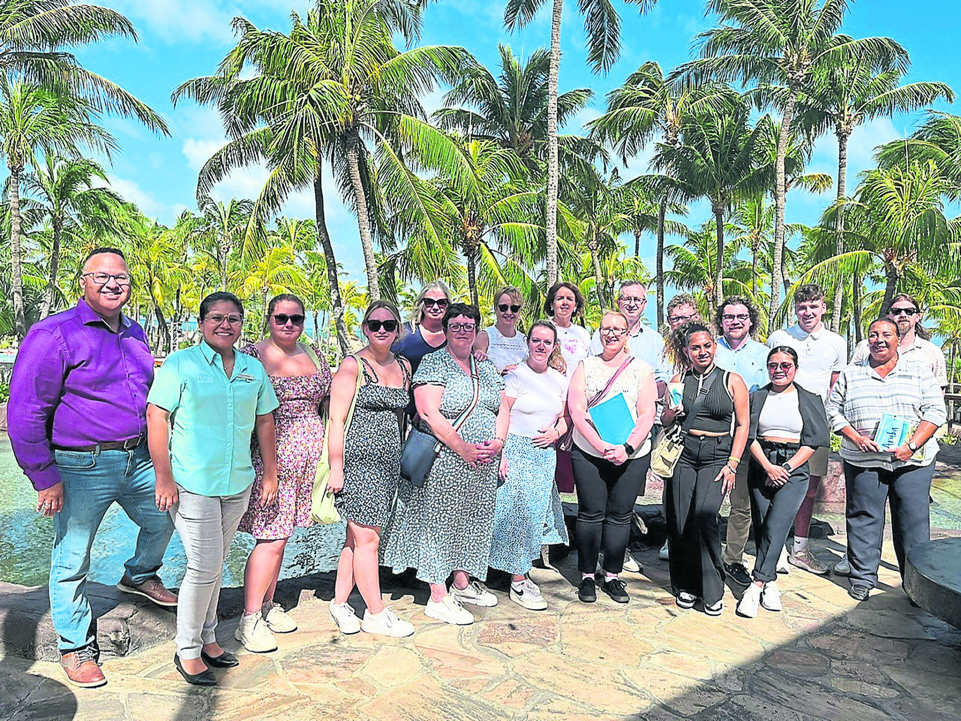 SWC tourism students enjoy fun in Carribean sun