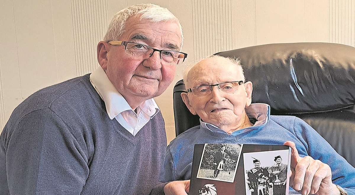 Tullylagan Pipe Band release special book for 100th birthday