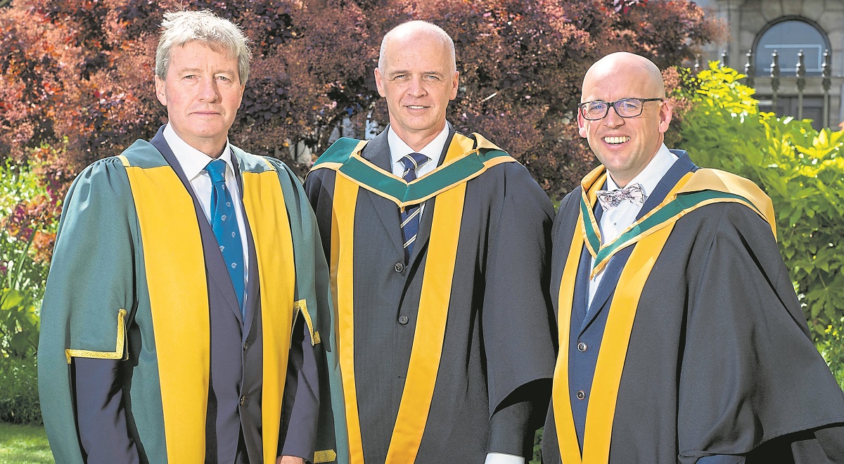 Local man receives Ireland’s highest academic honour