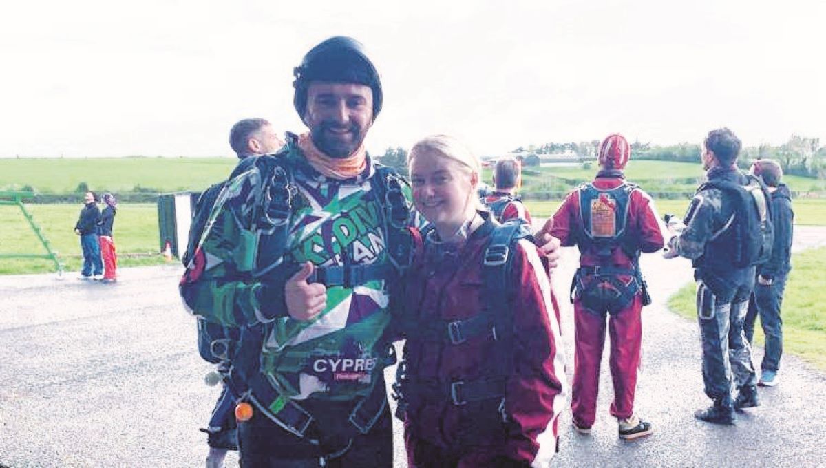 Gemma’s leap from 15,000ft in memory of nephew, Ollie