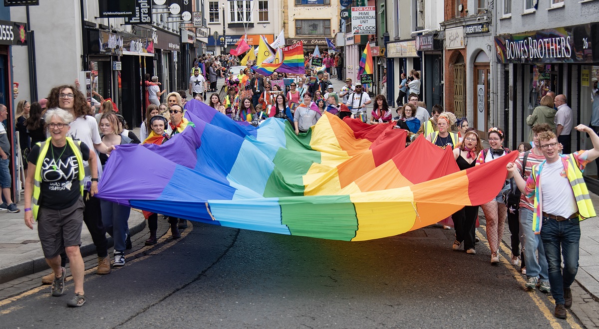 Omagh Pride turns the town rainbow-coloured for the day