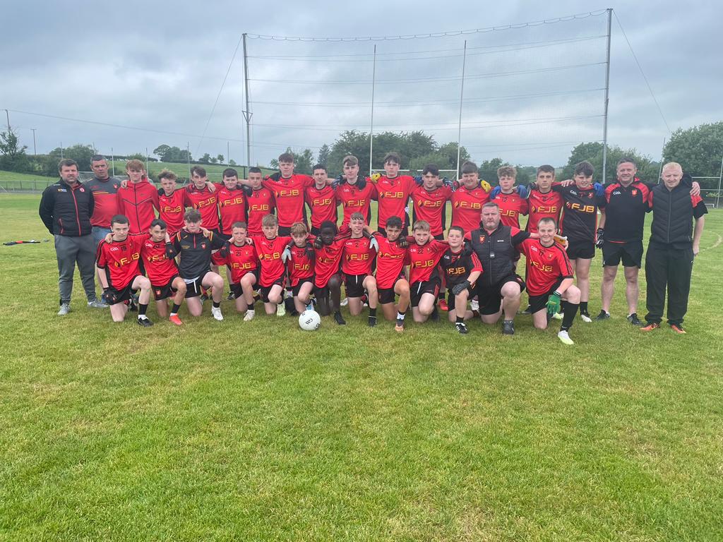 Castlederg U16s to the ‘Four’ in League decider