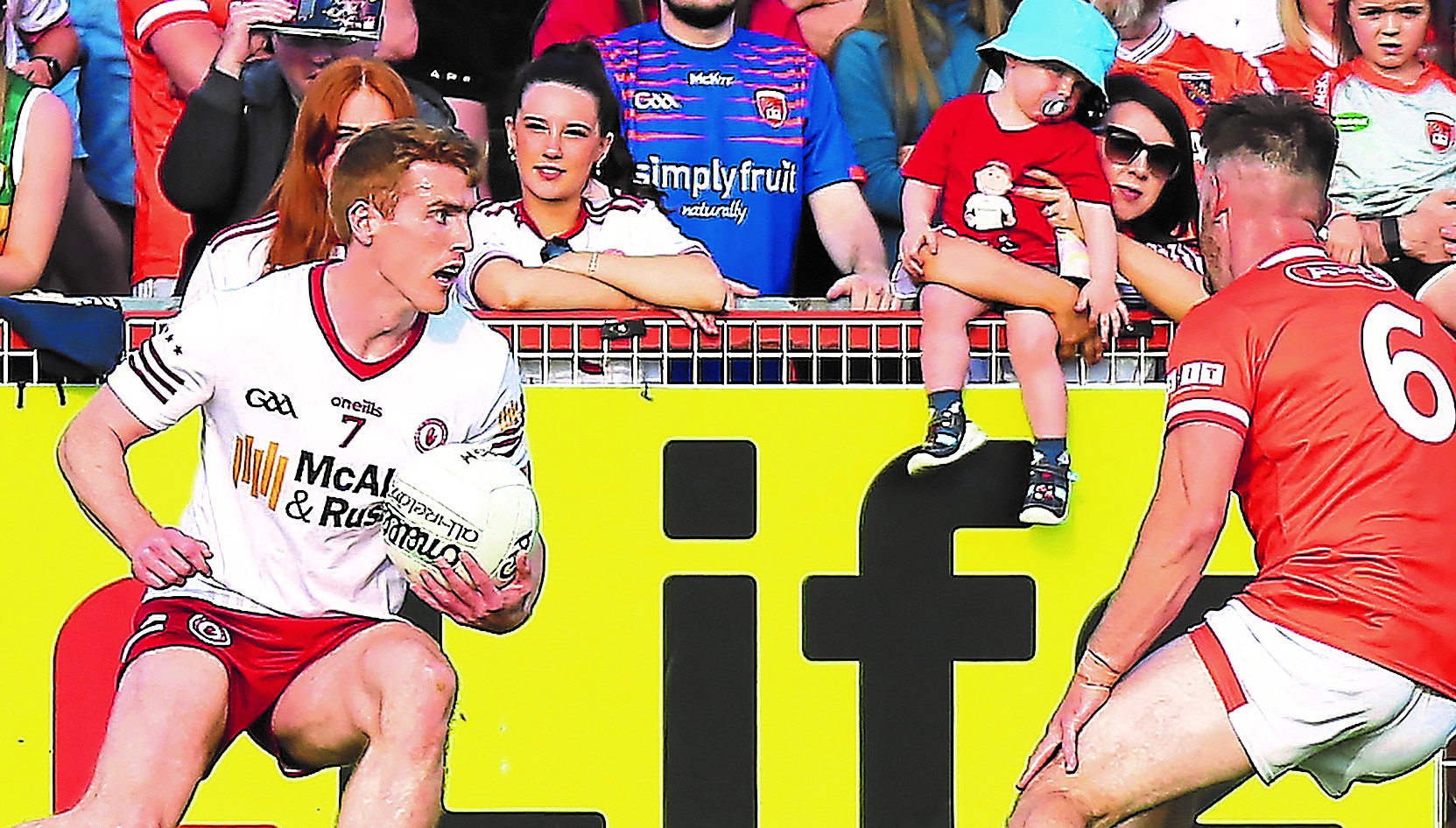 Tyrone fend off Armagh at sizzling Healy Park