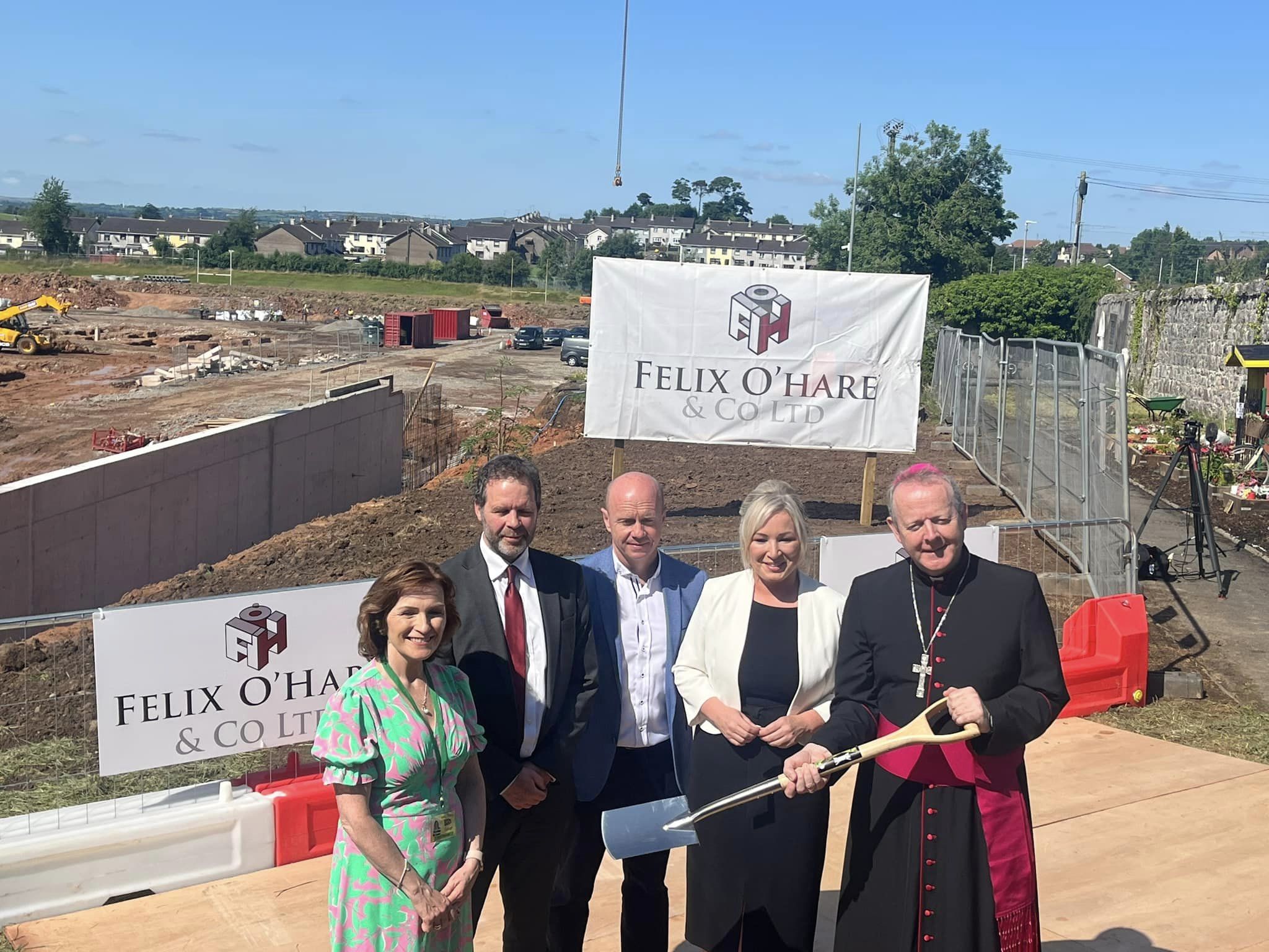 First sod cut for new £35m Holy Trinity College building