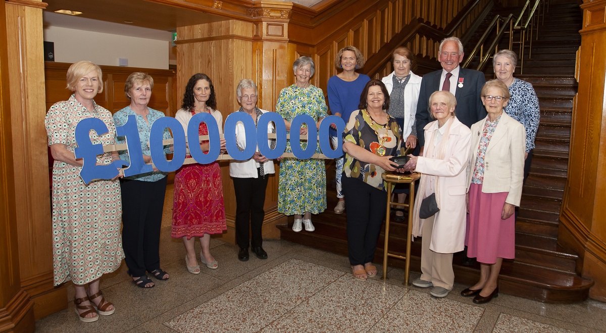 Cancer charity honoured for £1 million milestone