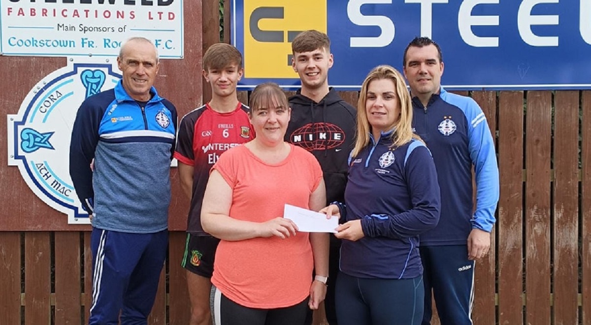 Club makes generous donation to family of devoted mum-of-eight