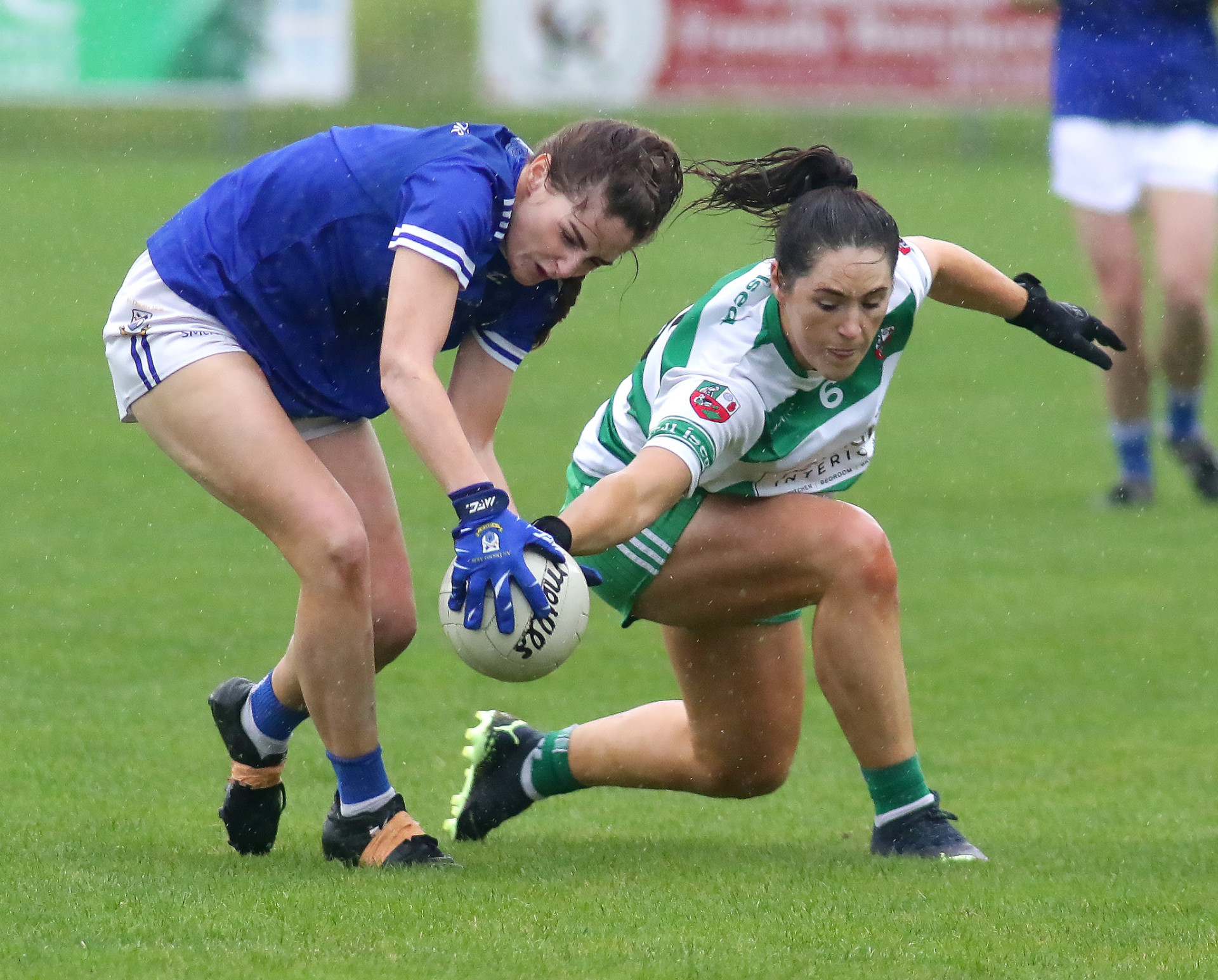 St Macartans made to battle to reach Senior Ladies League Final