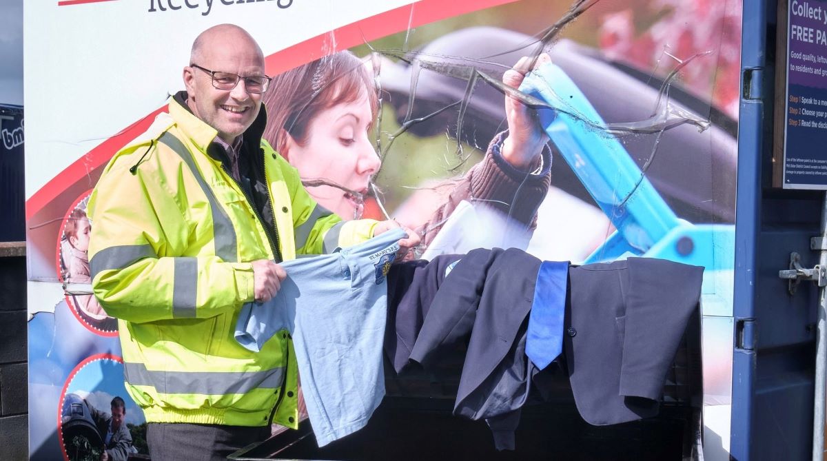 Mid Ulster School Uniform Reuse Scheme launched