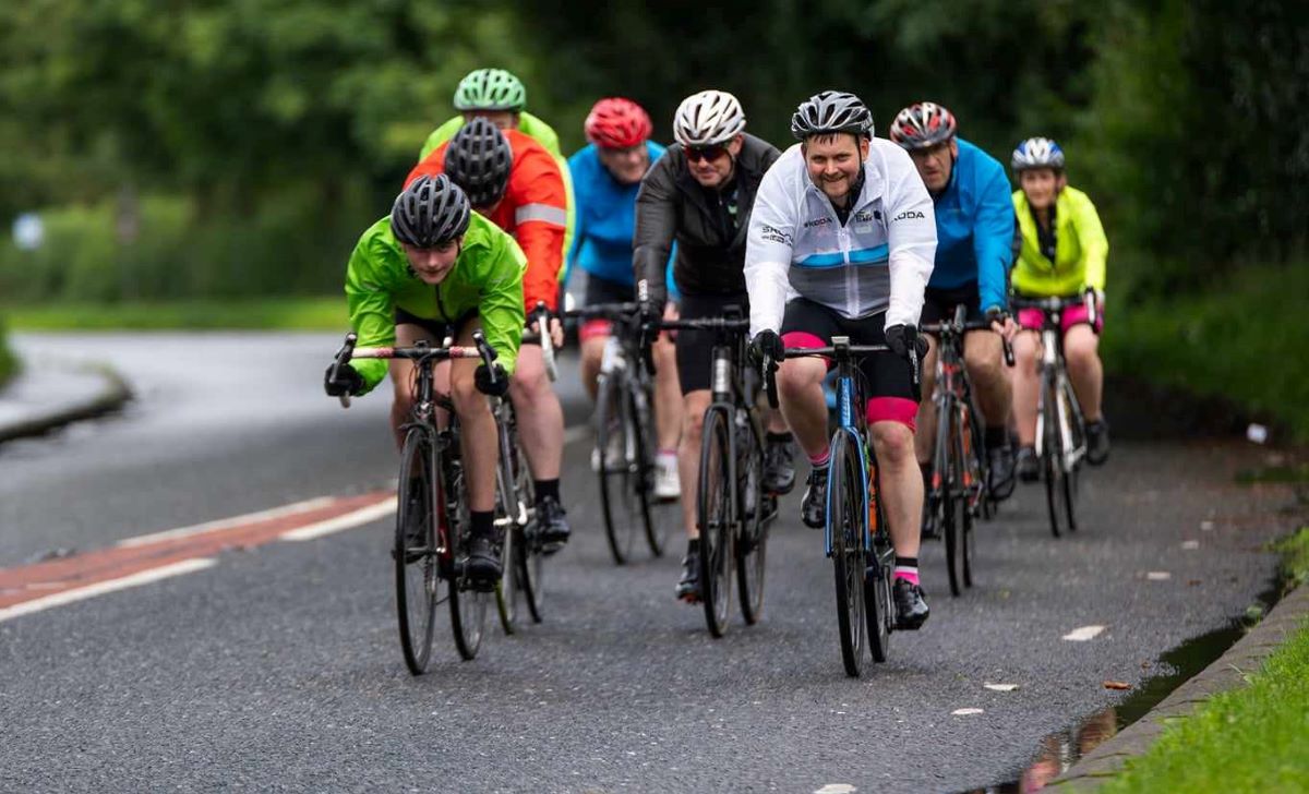 Charity cyclists complete 600k cycle from Loch Ness