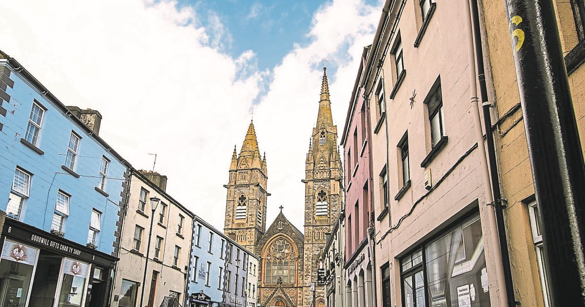 Sacred Heart Church stands proud over Omagh