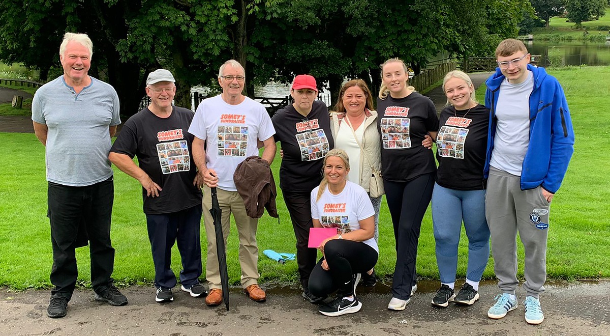 ‘Walk for Sean’ raises thousands for two worthy charitable causes