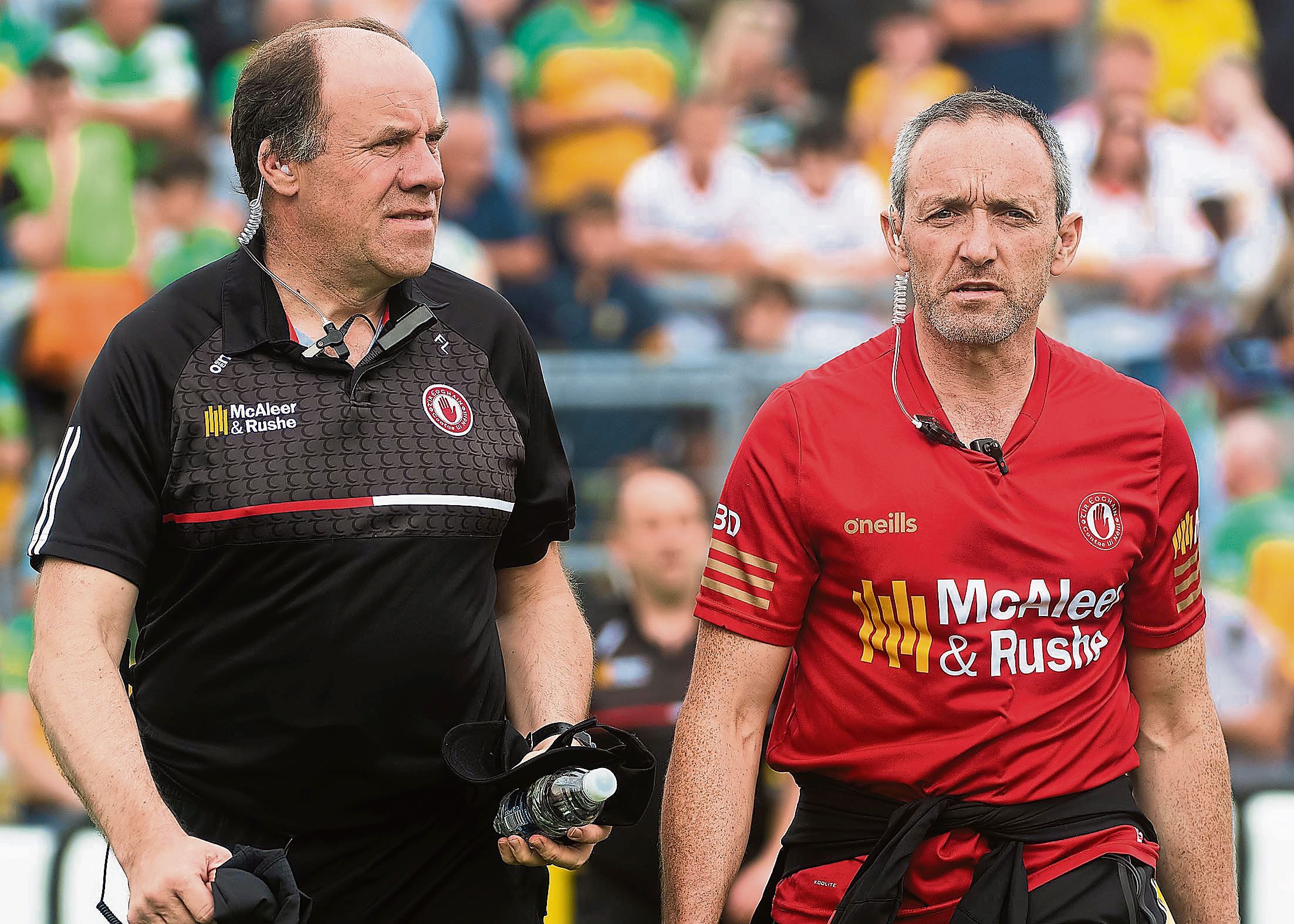 Dooher and Logan granted new term as Tyrone managers
