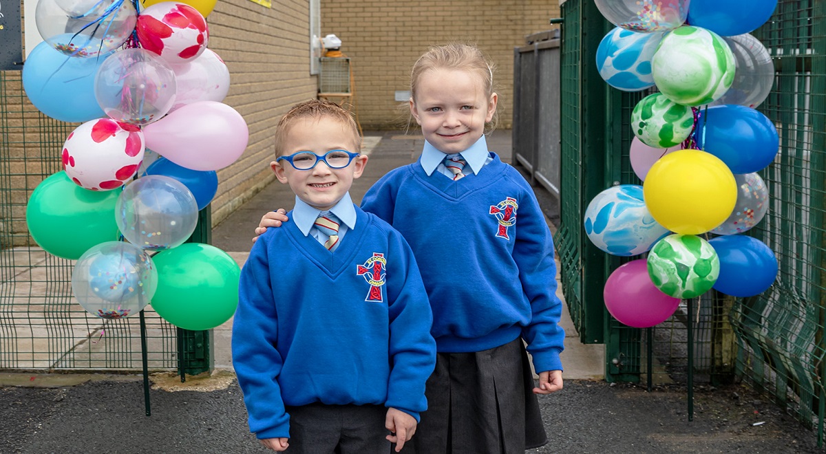 Omagh school celebrates 50 years as pupils return to the classroom