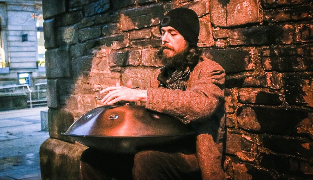 Strabane handpan player launches EP of original music at the Alley Theatre