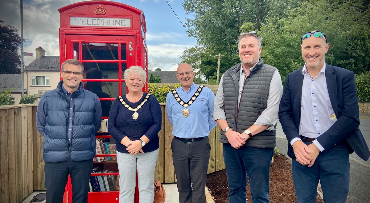 River trail and library launched in Newmills