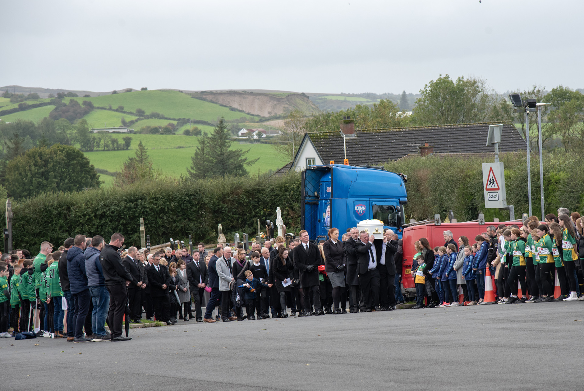 Ronan was a ‘special and beautiful little boy’, mourners hear