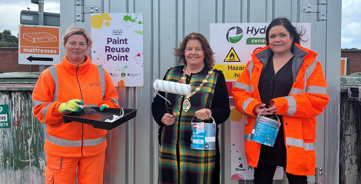 ‘Colourful’ new paint recycling scheme launched