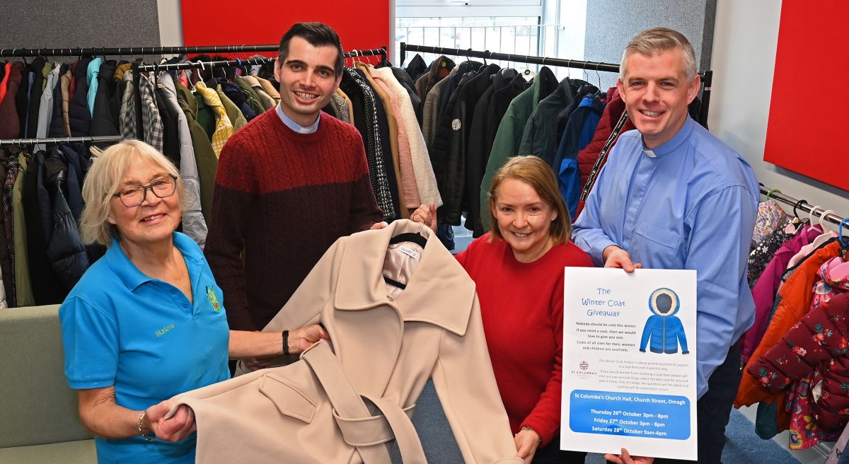 Omagh church giving away hundreds of winter coats