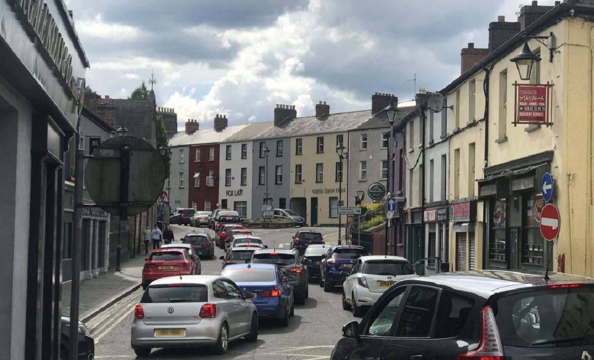 Traffic congestion in Omagh town centre a growing problem