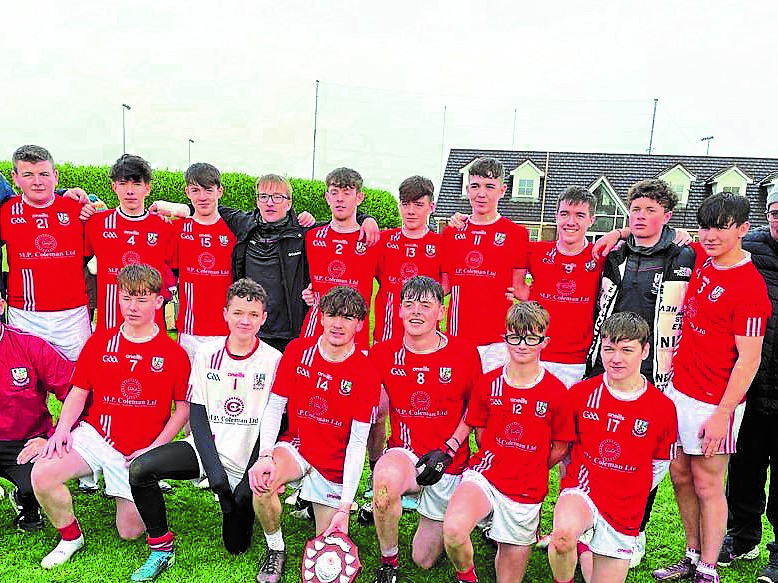 Brackaville boys pip Clogher in Minor League decider