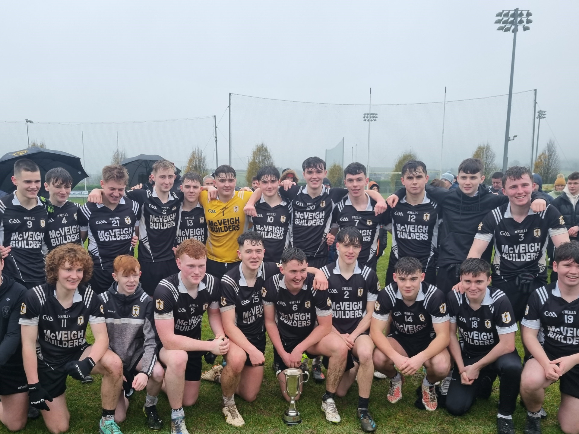 Eglish Minors clinch the League title in style