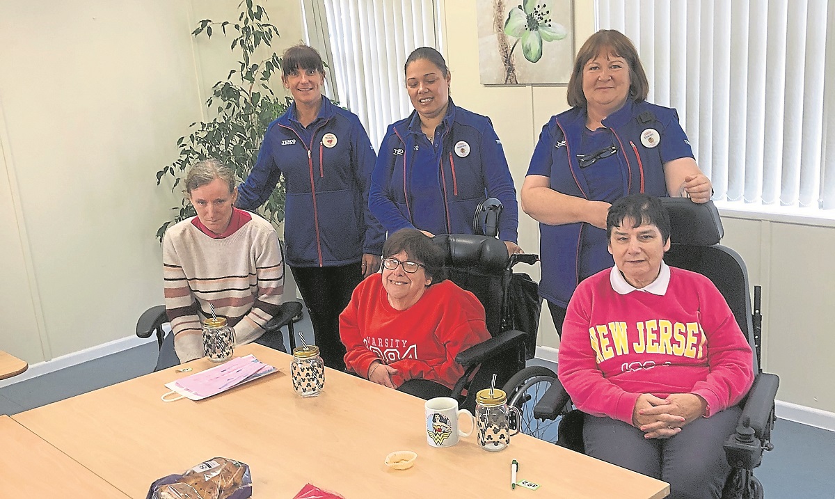 Tesco Dungannon staff bring joy to Community Centre