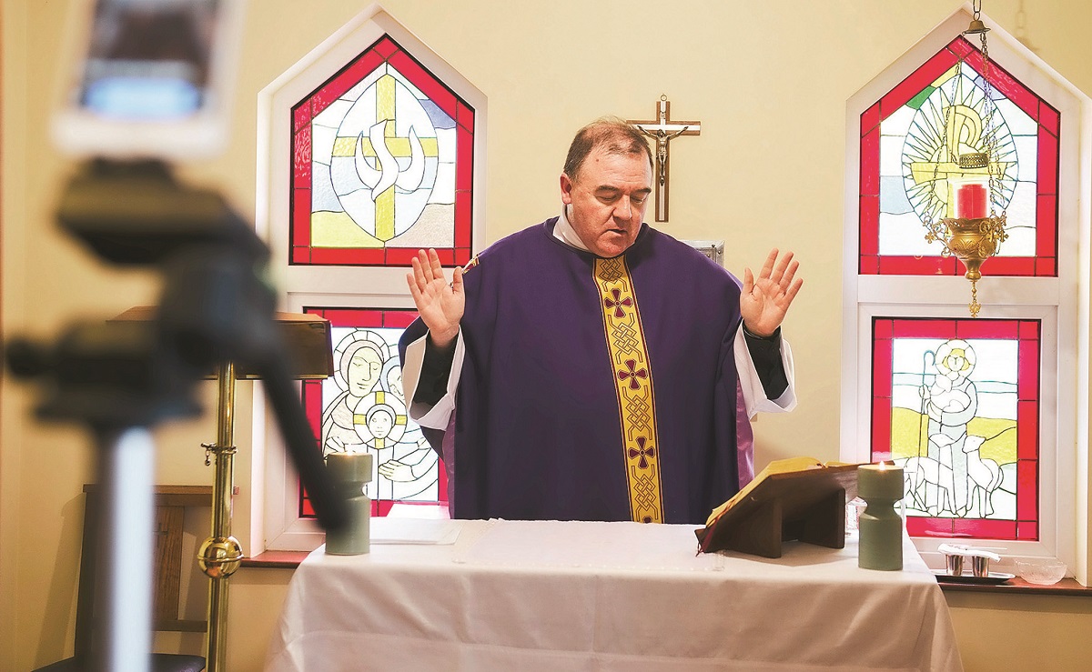 Former Greencastle priest condemns attack on church