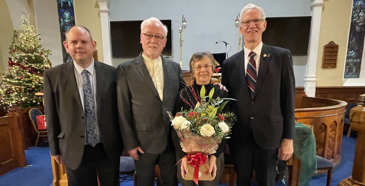 Congregation bids farewell to ‘much-loved minister’