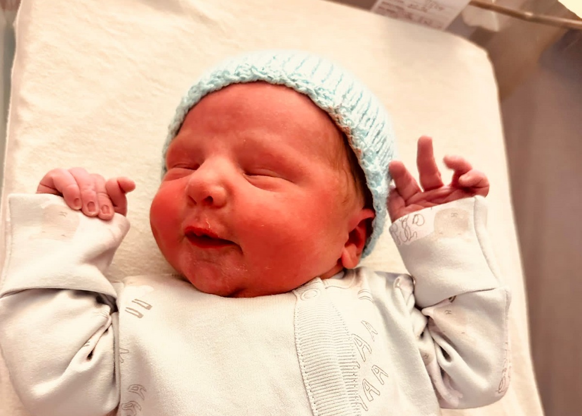 New Year’s baby joy for delighted Derg parents