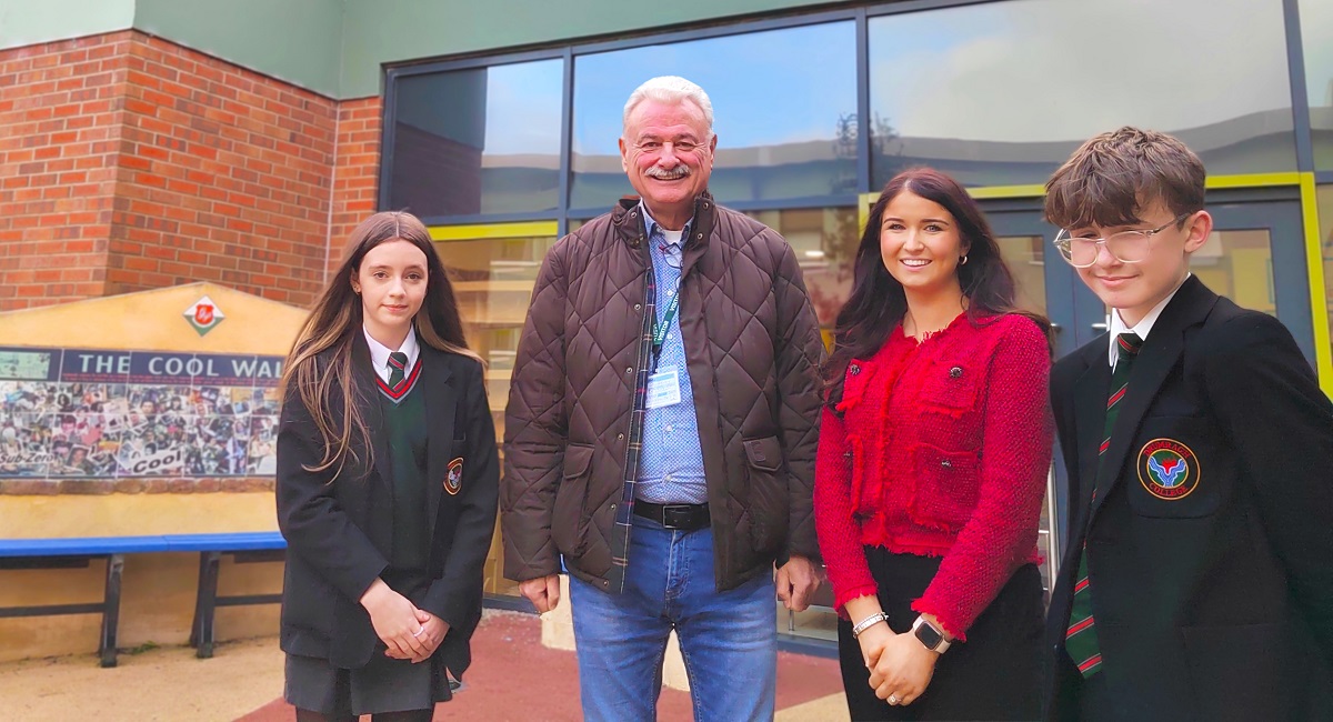 Drumragh College students take part in writing workshop