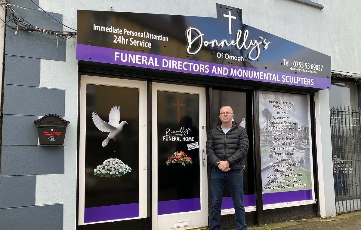 Omagh funeral director threatened with closure