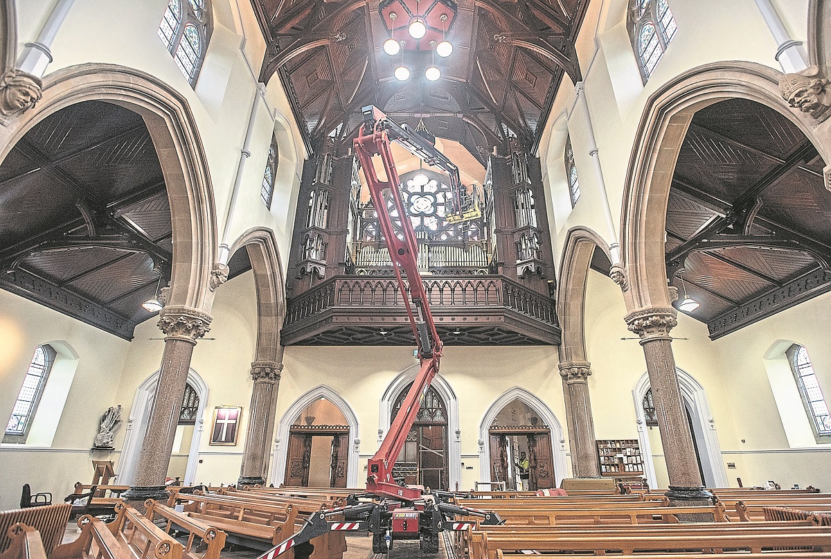 Timely facelift for Sacred Heart Church