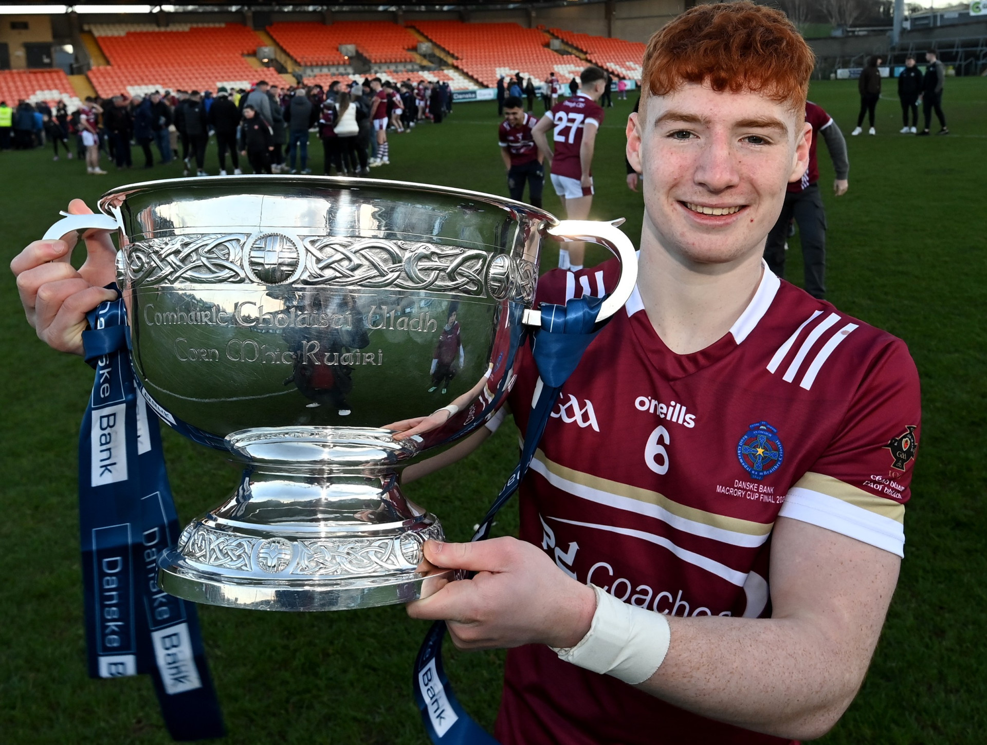 Captain Callum honoured to lead Omagh to glory