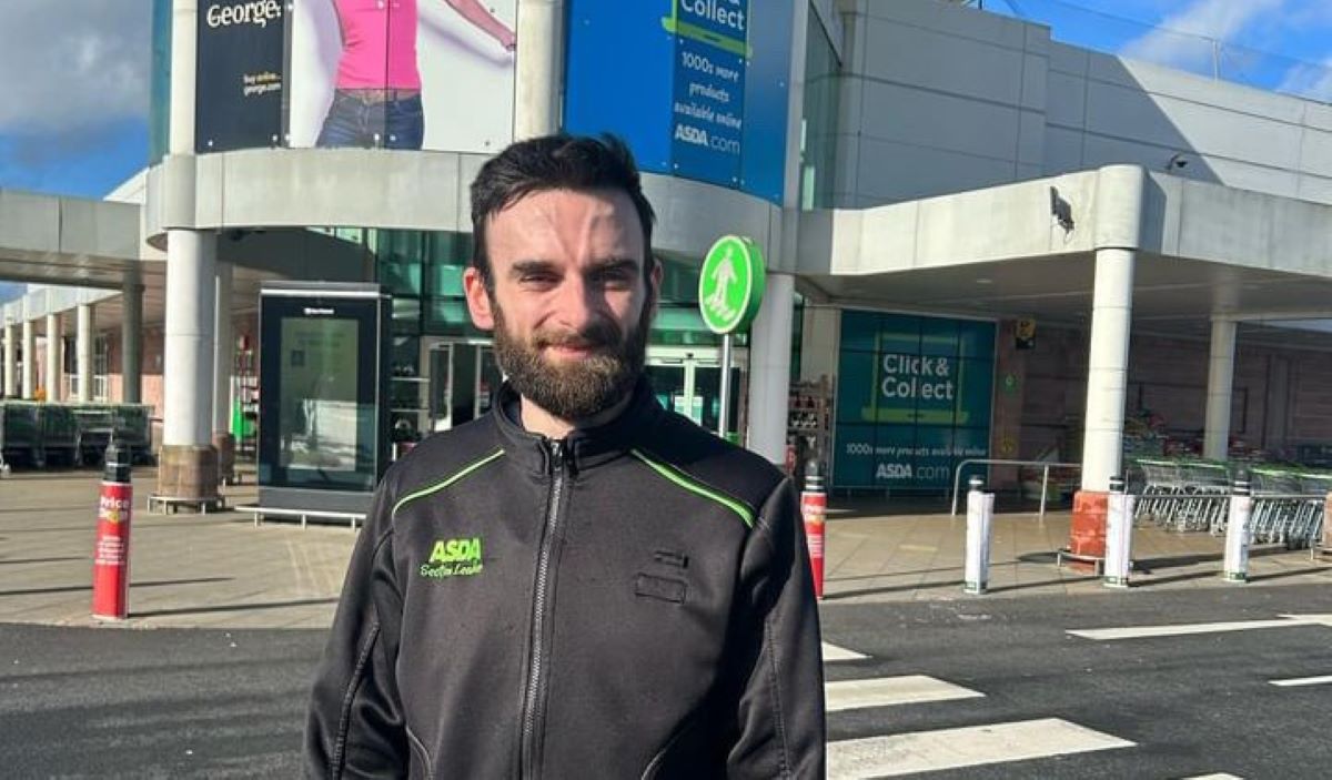 Omagh Asda employee comes to the aid of fallen pensioner