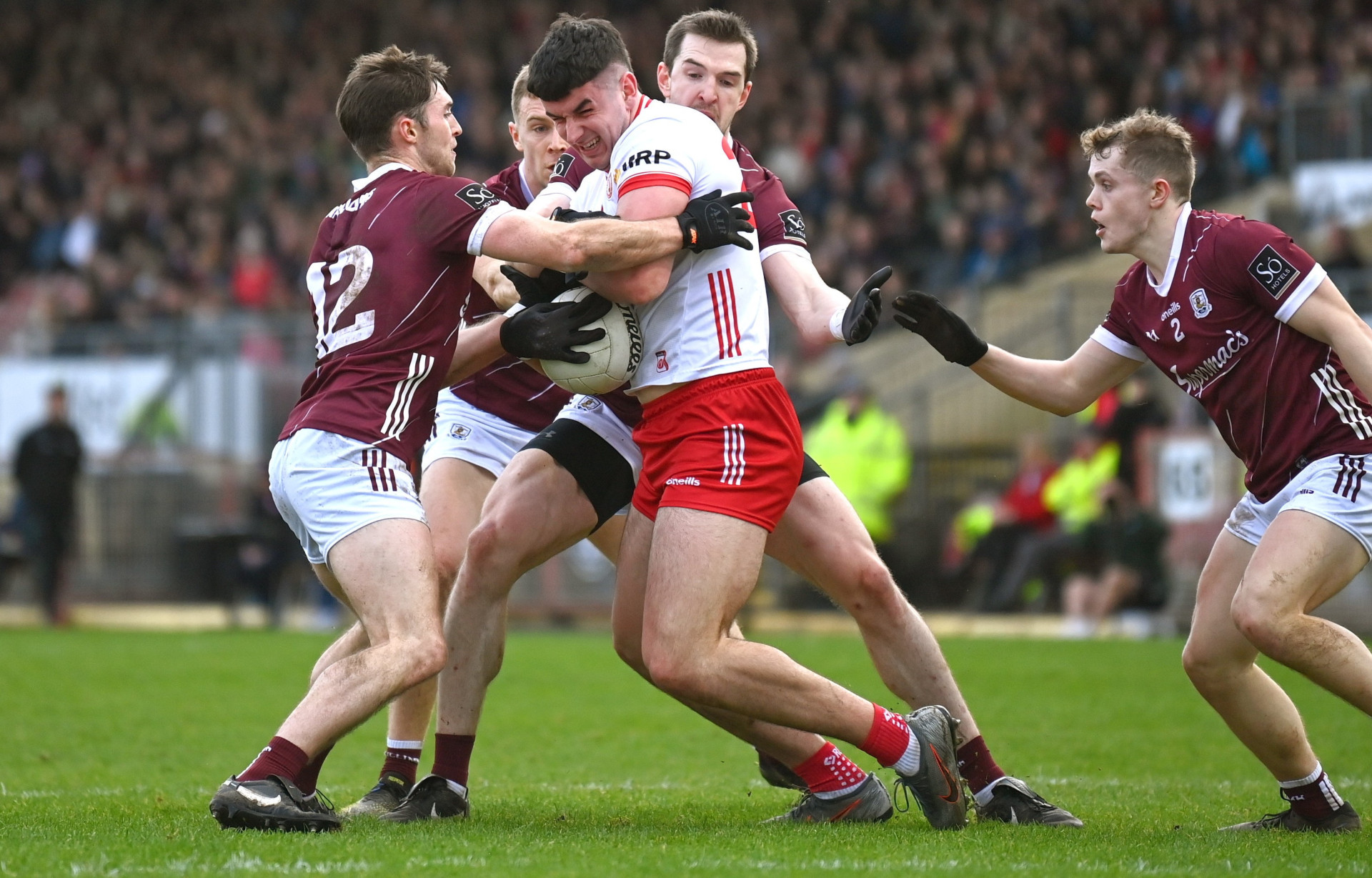 Tribe pip Tyrone in scrappy league clash