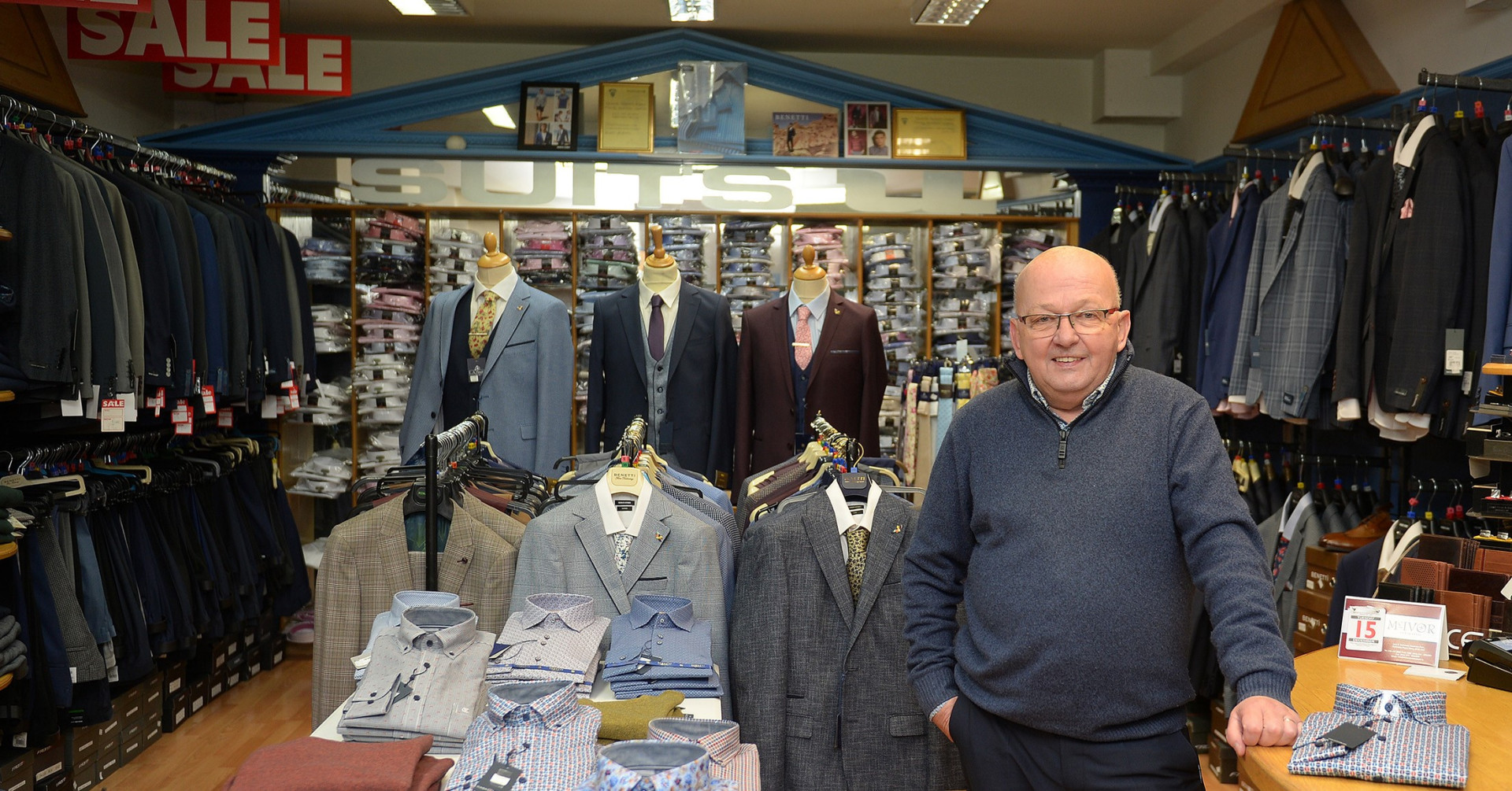 Popular Omagh menswear shop closes after 25 years in business